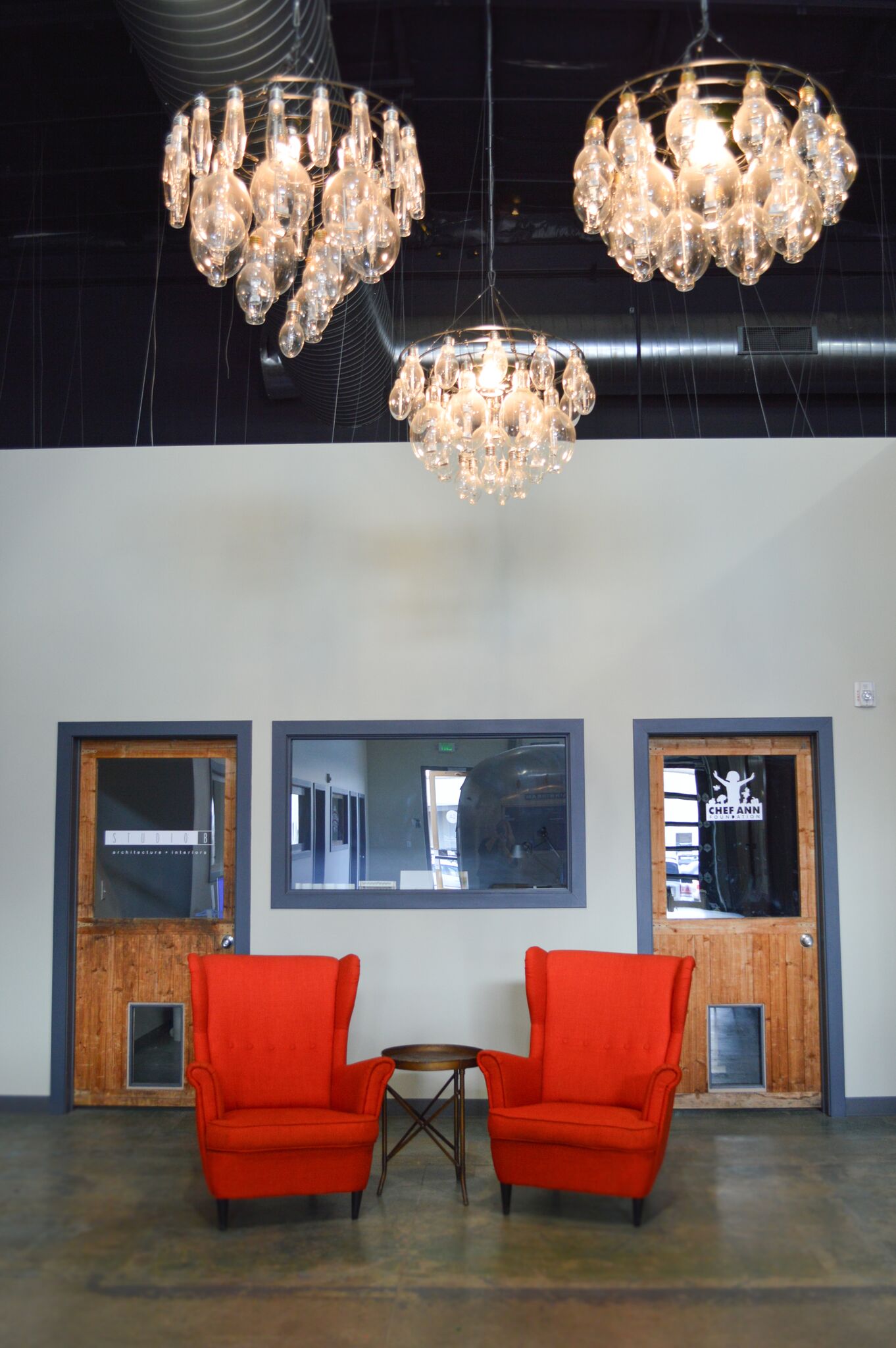 Lights made by Jen Lewin Studios